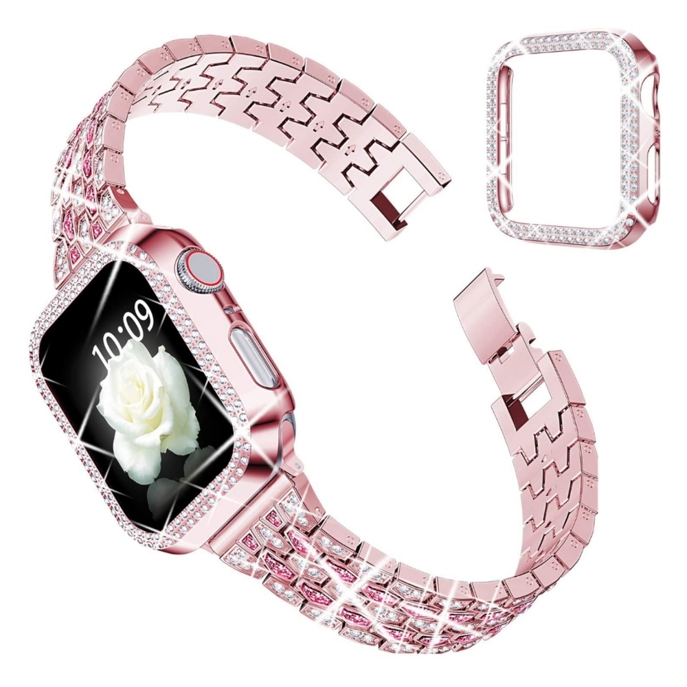 Goton Bing Replacement Strap for Apple Watch 42MM, Pink